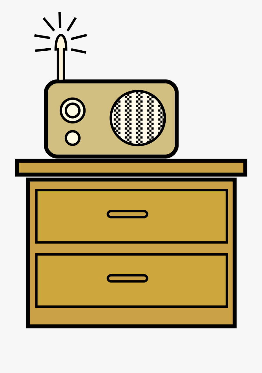 Turn On The Radio Cartoon Clipart , Png Download - Cartoon Radio Transparent Background, Transparent Clipart