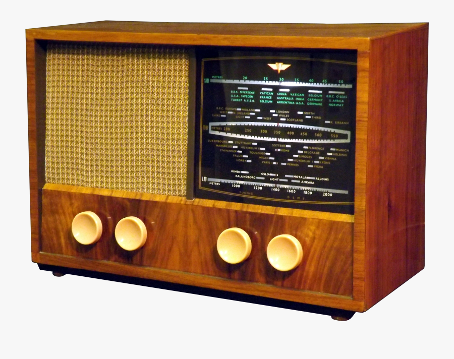 Vintage Radio Png Clipart Transparent, Transparent Clipart