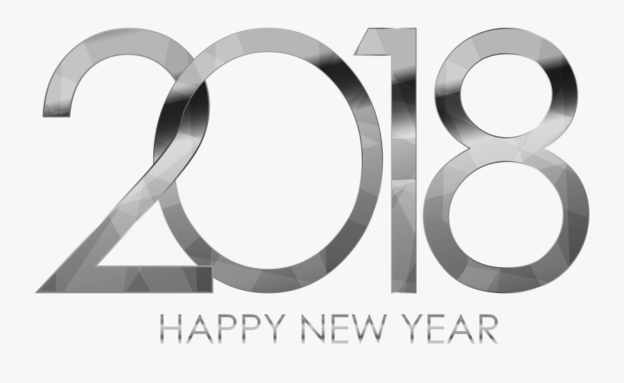Happy New Year 2018 Png, Transparent Clipart