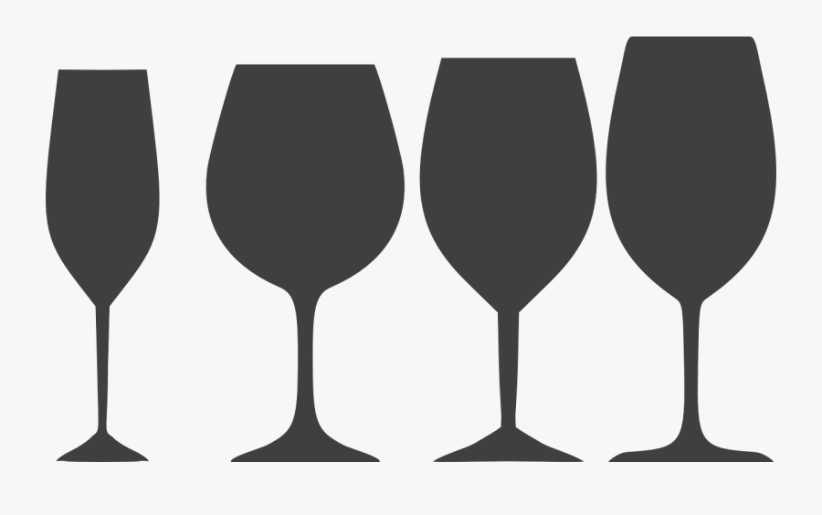 Free Vector Wine Glass Silhouette, Transparent Clipart