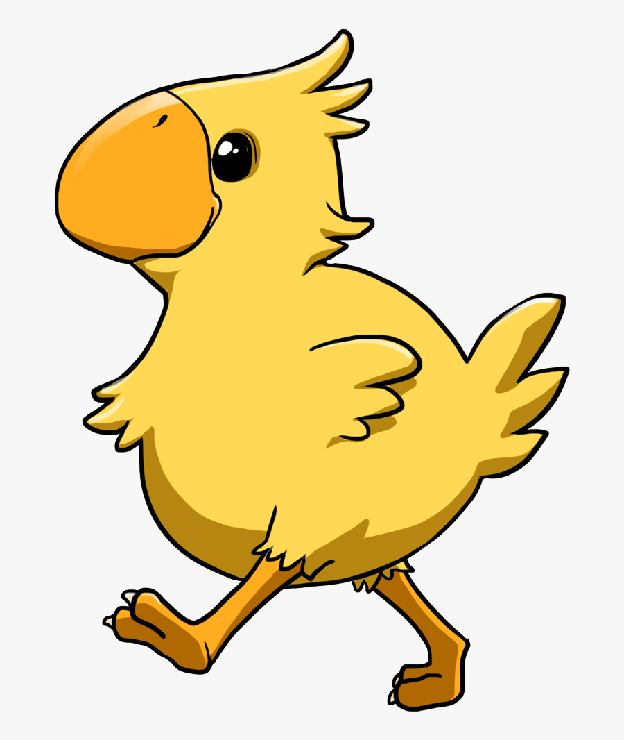Chocobo Key Charm, Transparent Clipart