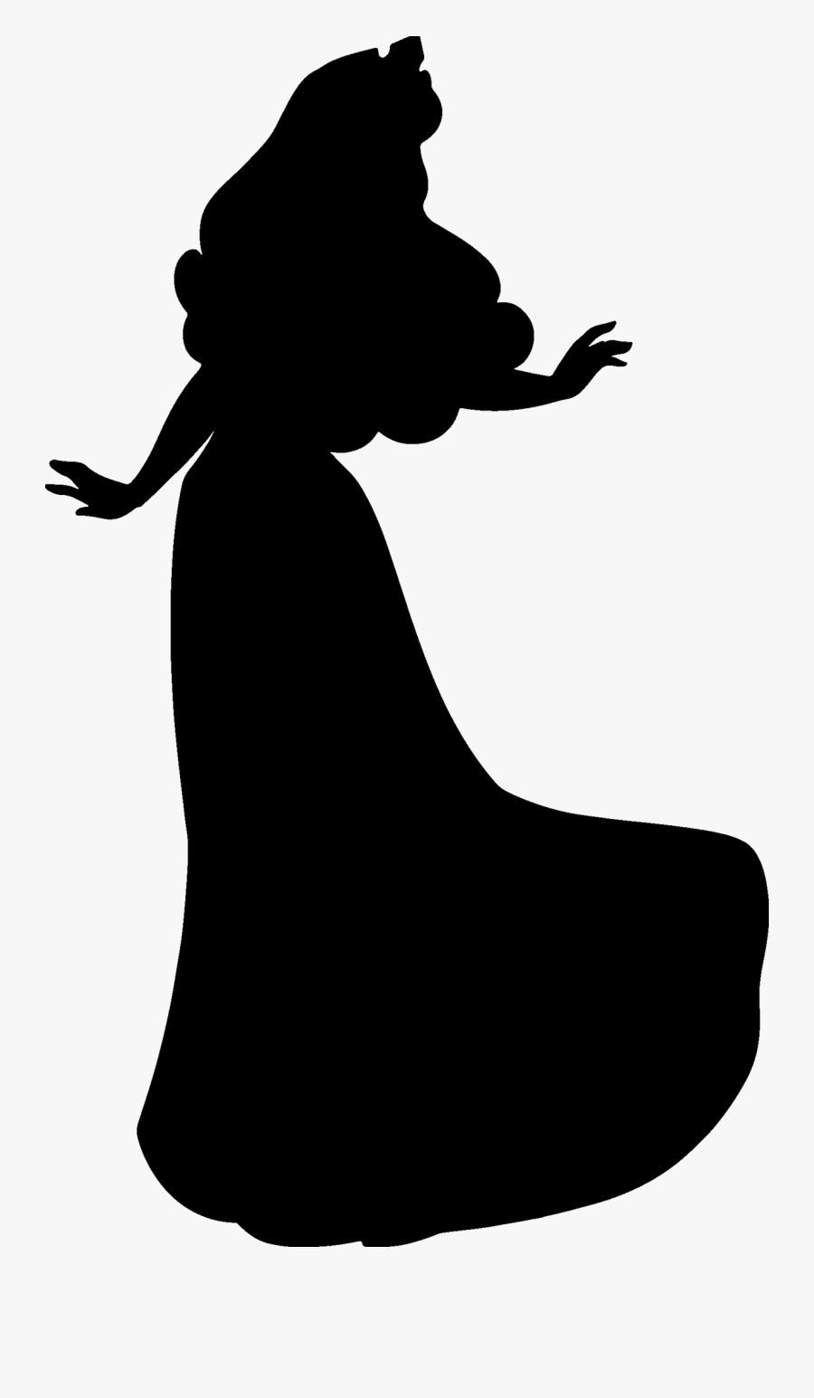 Belle Silhouette Printable At Getdrawings Disney Princess Silhouette