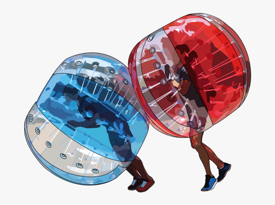Transparent Clear Bubble Png - Bubble Bump Soccer Singapore, Transparent Clipart