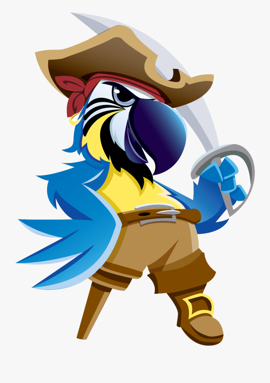Pirate Parrot Png Photos - Pirate Parrot Transparent Background, Transparent Clipart