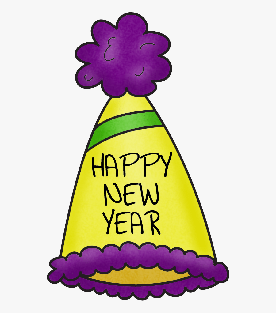 Year End Party New Year Clip Art - Happy New Year Hat Clipart, Transparent Clipart