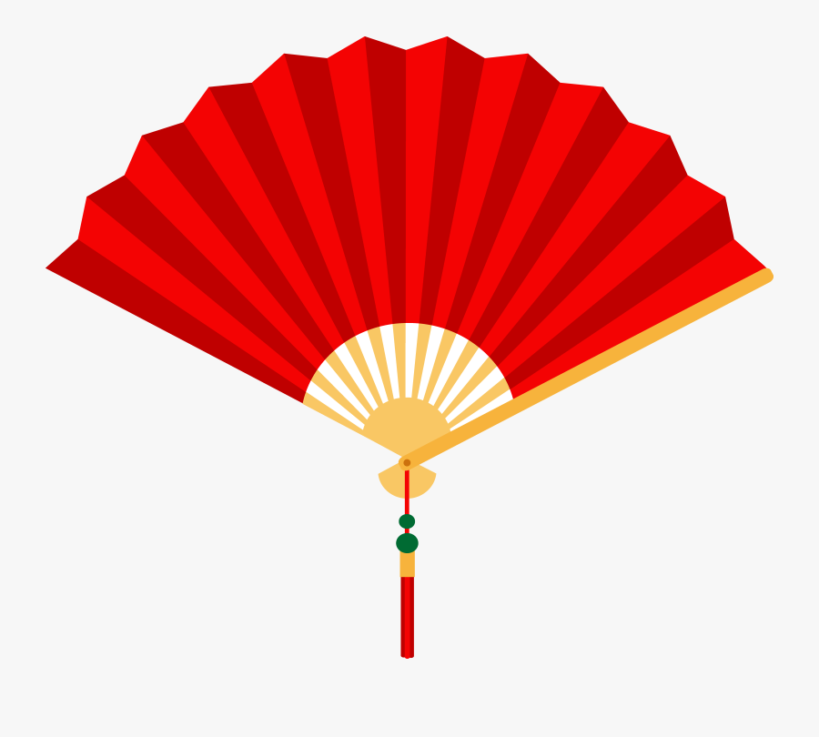 Chinese Fan Clipart - Fan Clipart, Transparent Clipart