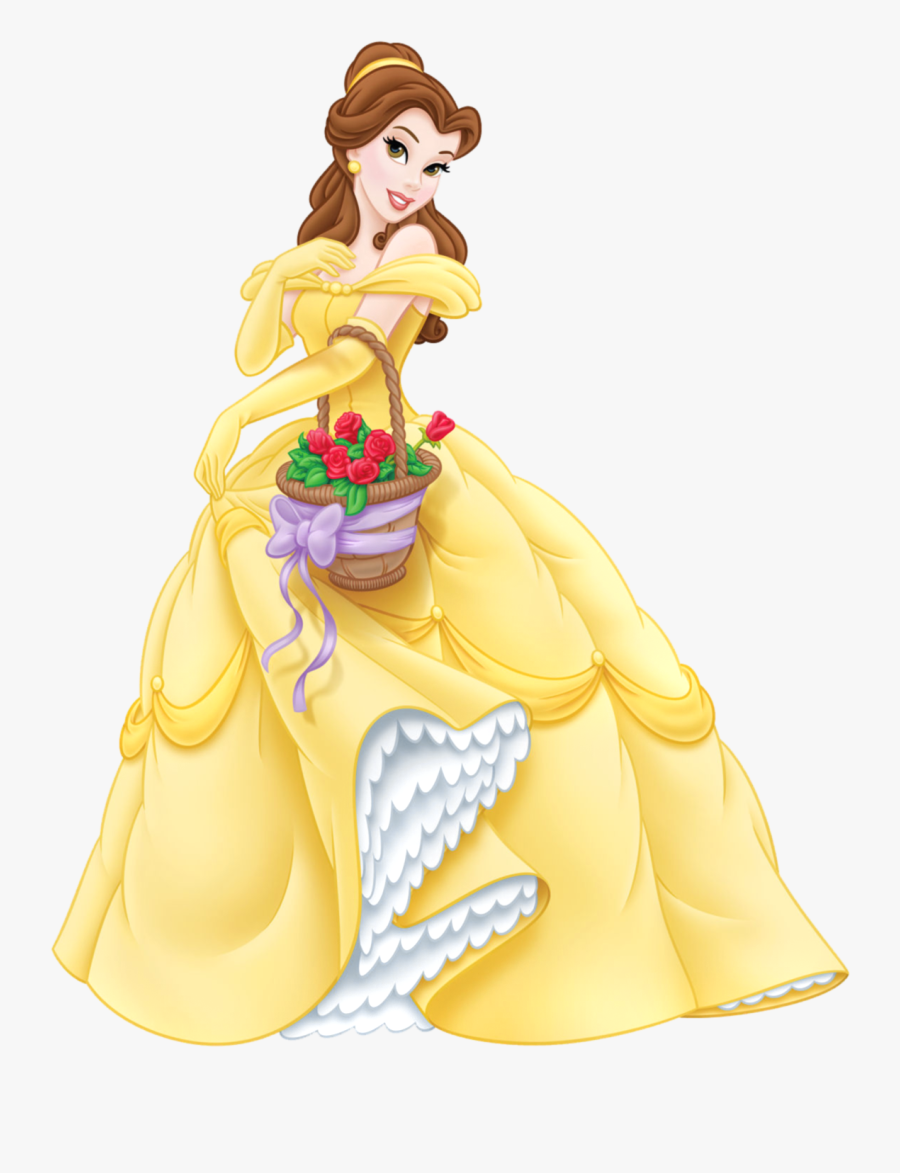 Belle Disney Princess, Transparent Clipart