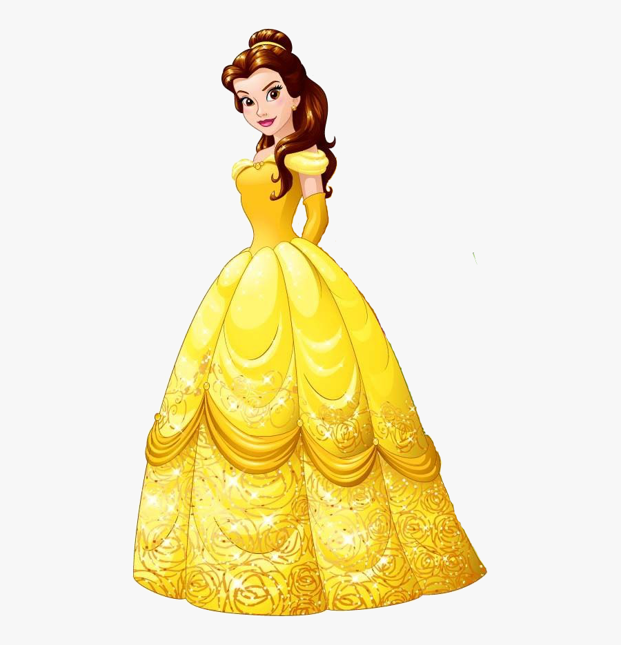 Belle Png Clipart - Belle Beauty And The Beast Cartoon Characters, Transparent Clipart