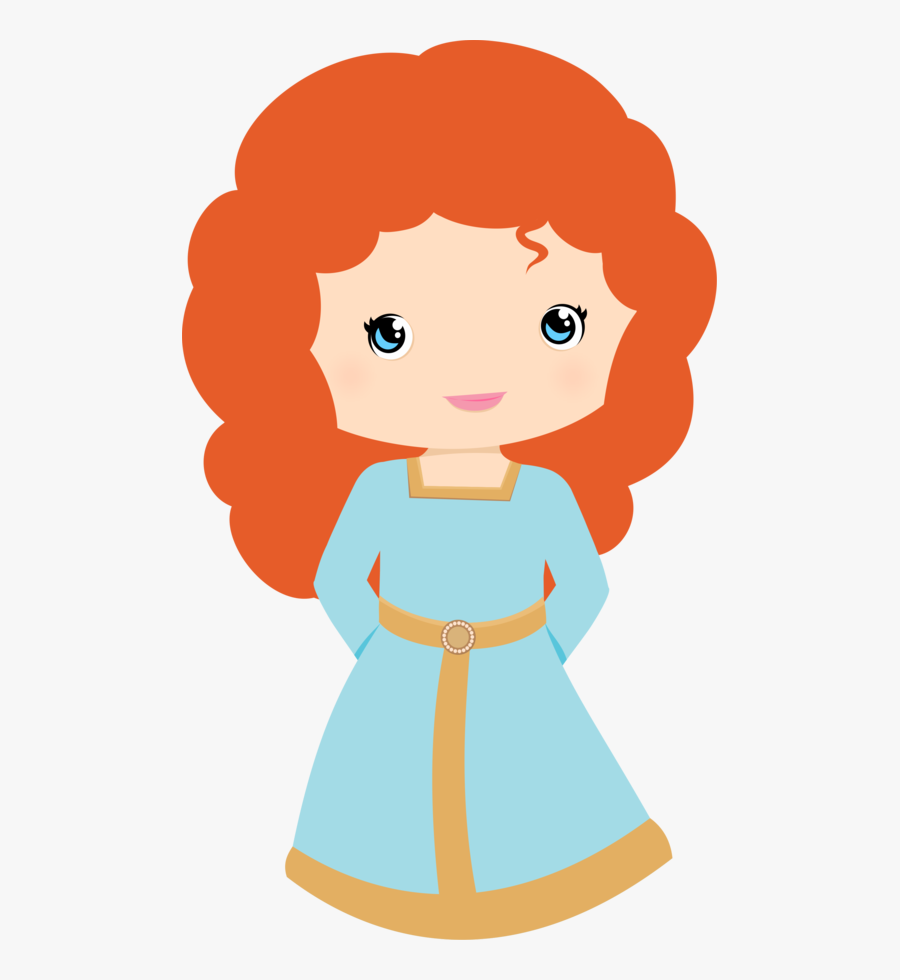Free Princess Merida Brave Clip Art Princesses Amp - Cute Merida Princess Png, Transparent Clipart