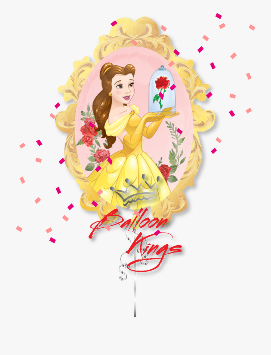 Transparent Belle Png - Princess Belle Birthday, Transparent Clipart