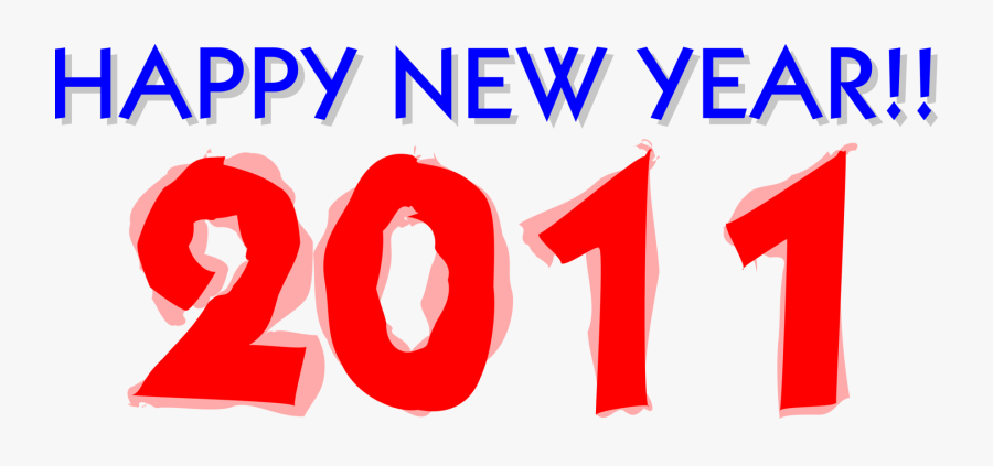 Happy New Year - Graphic Design, Transparent Clipart