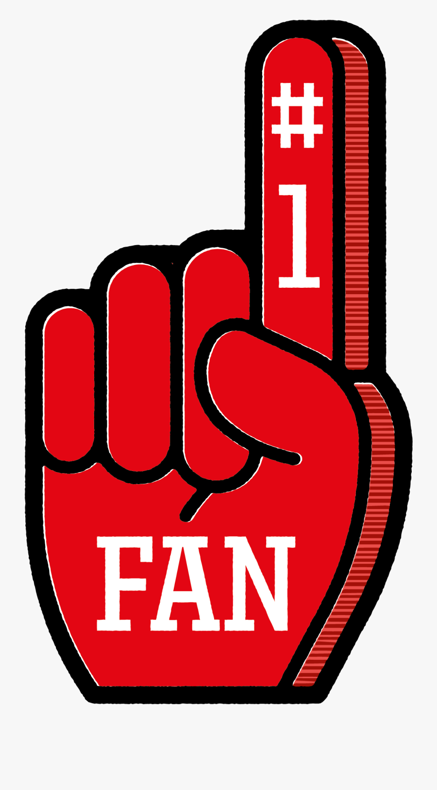 The Maniacs That Eat, Sleep And Breathe Their Favorite - Sports Fan Free Clipart, Transparent Clipart