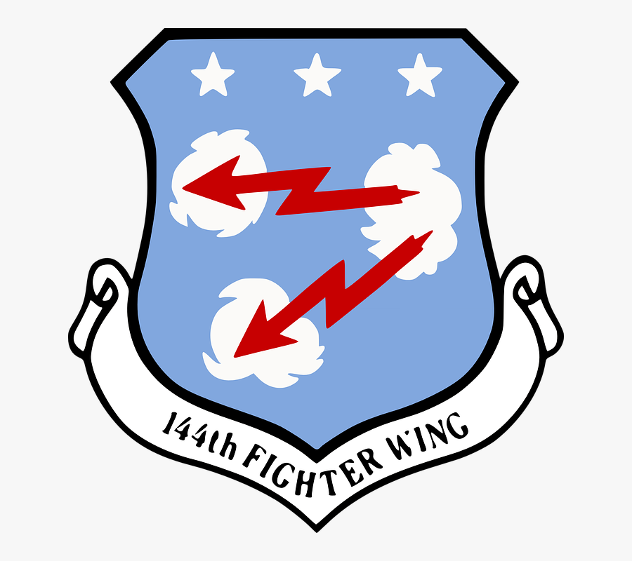 Clip Art Angel Wings - Hq California Air National Guard, Transparent Clipart