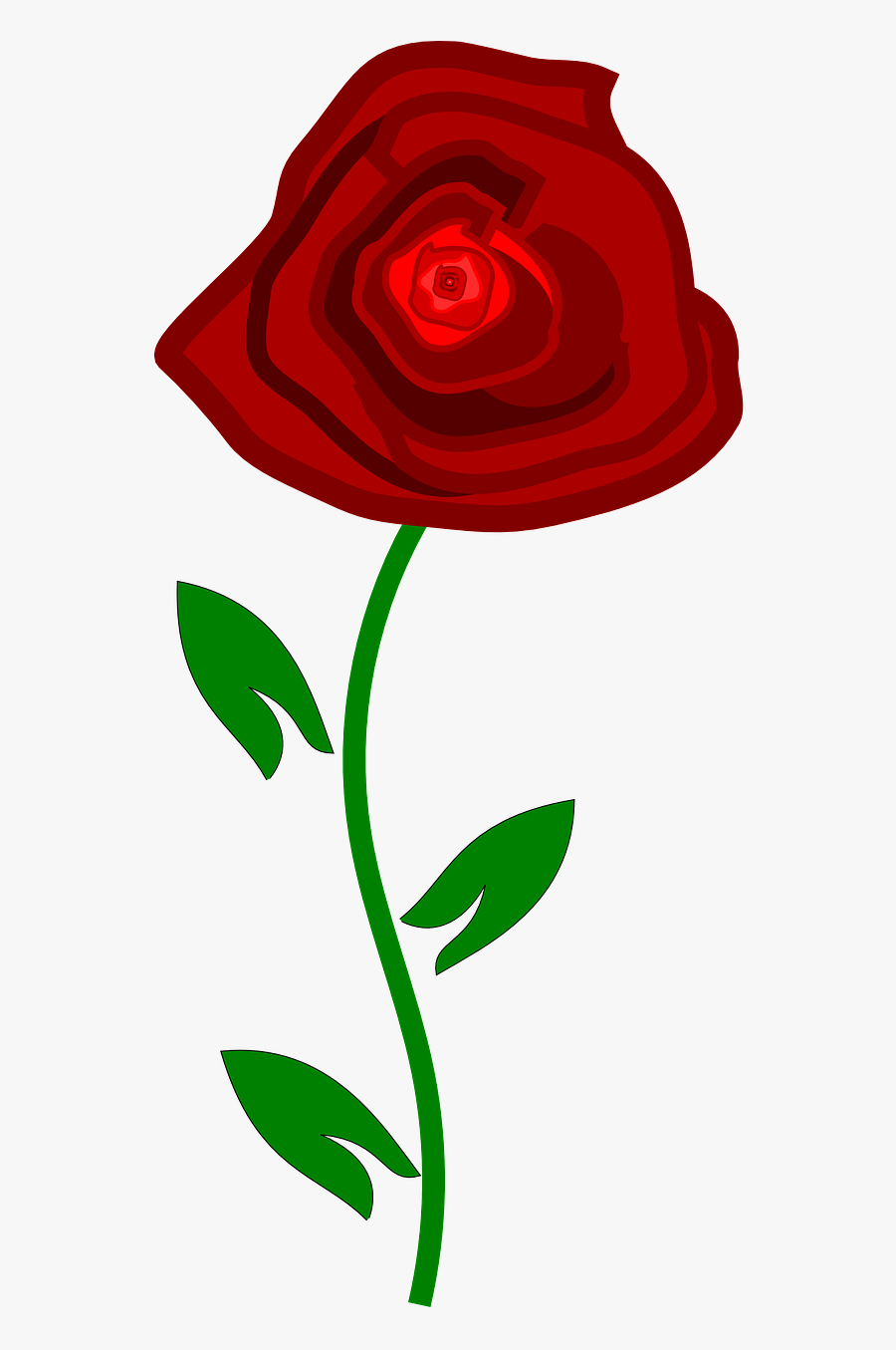 Roses Clipart Png - Animated Rose Transparent Background, Transparent Clipart