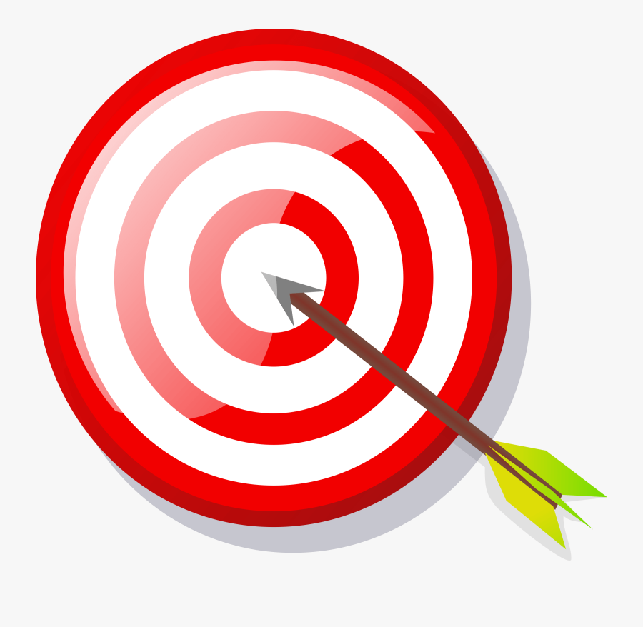 Target With Arrow - Target Clip Art, Transparent Clipart