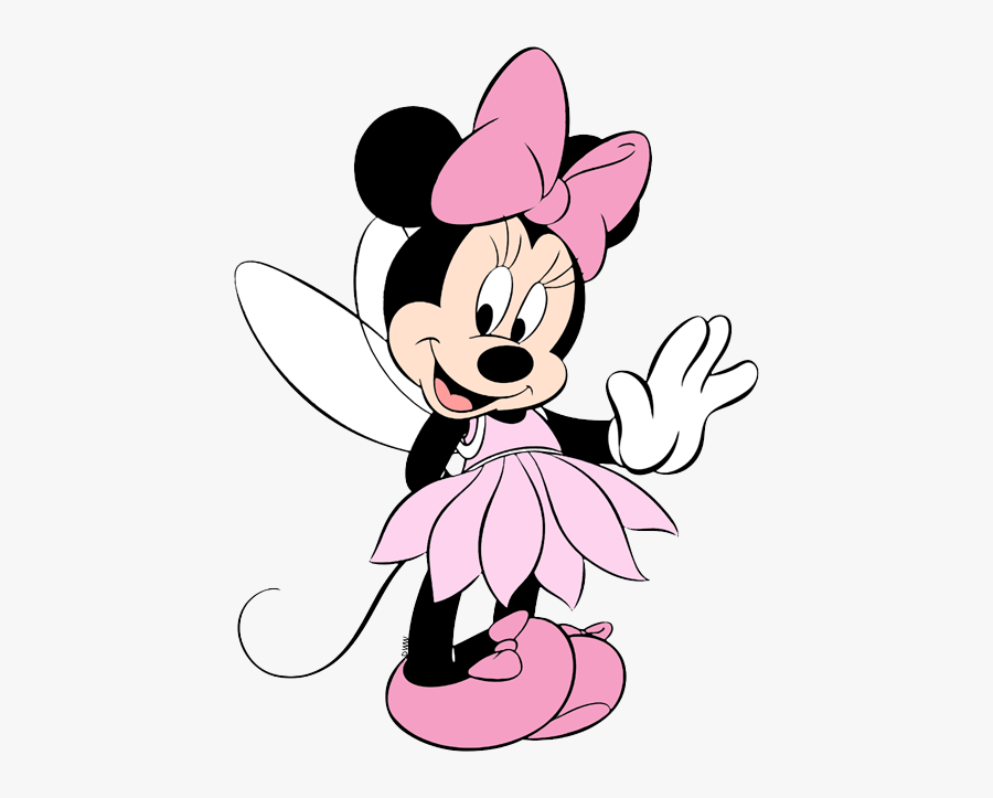 Minnie Mouse Fairy Coloring Pages, Transparent Clipart