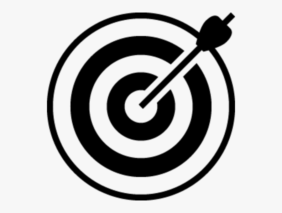 Target Clipart - Arrow Target Clipart, Transparent Clipart