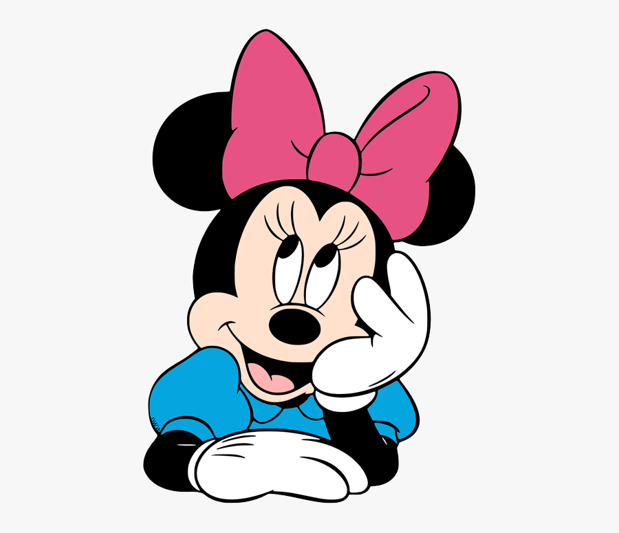 Minnie Mouse Coloring Pages, Transparent Clipart