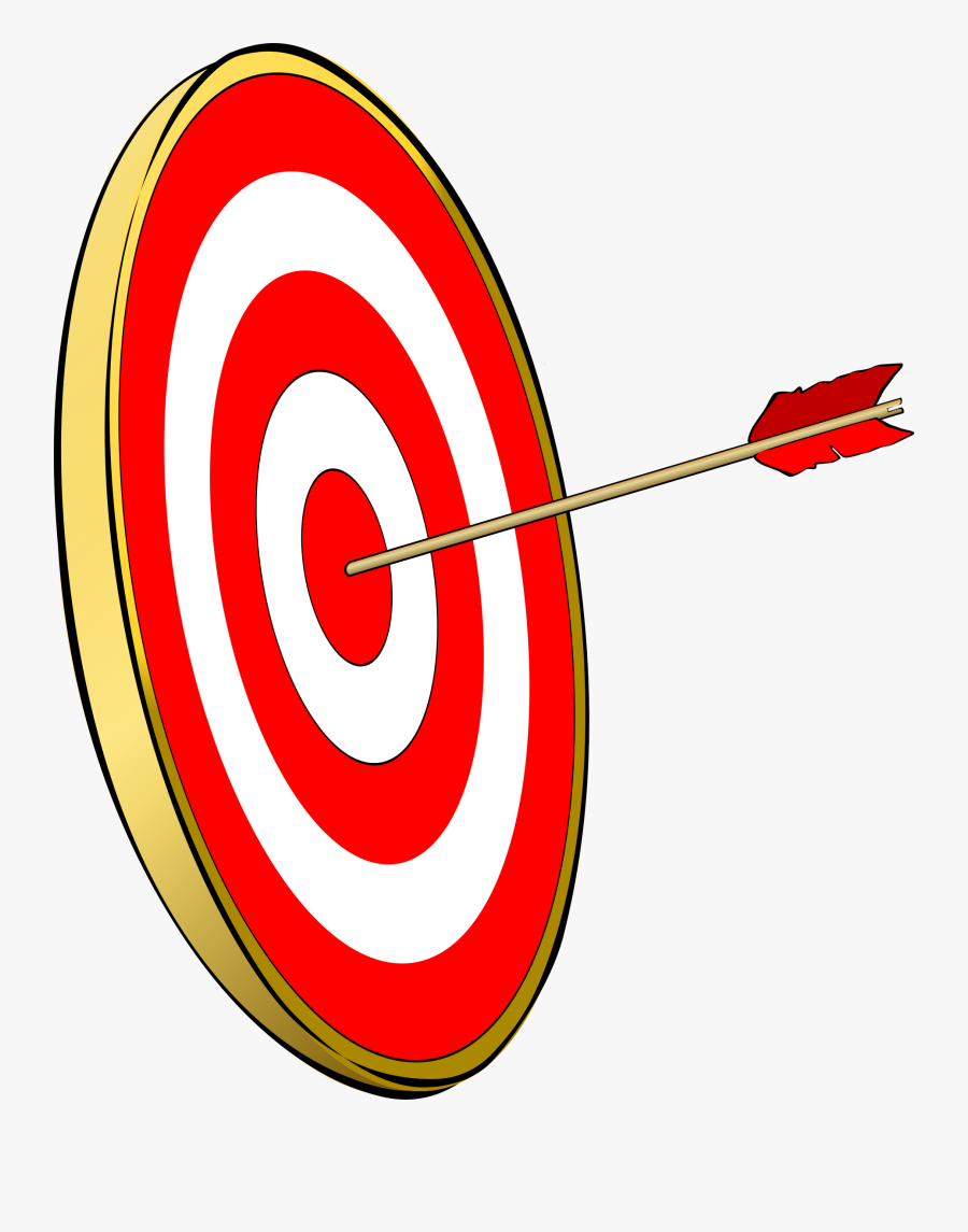 Free To Use Public Domain Archery Clip Art - Bullseye Png, Transparent Clipart