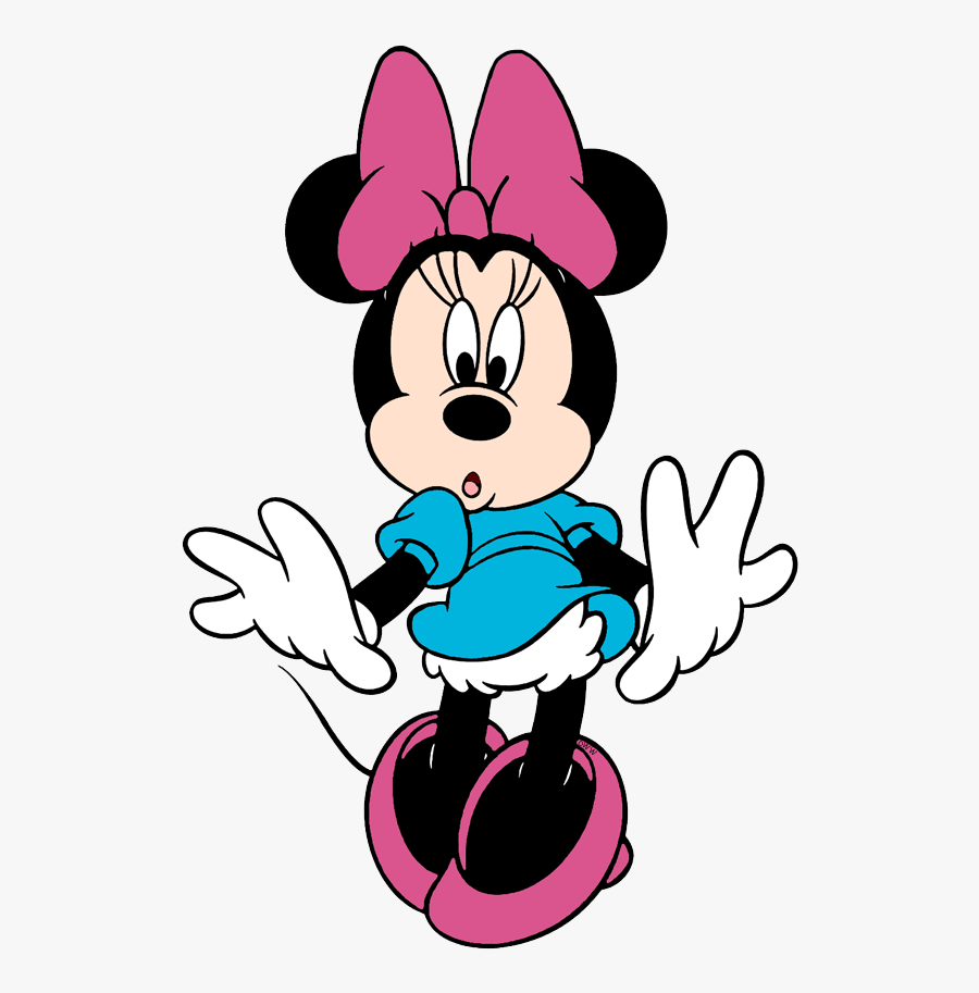 Minnie Mouse Scared Clipart, Transparent Clipart