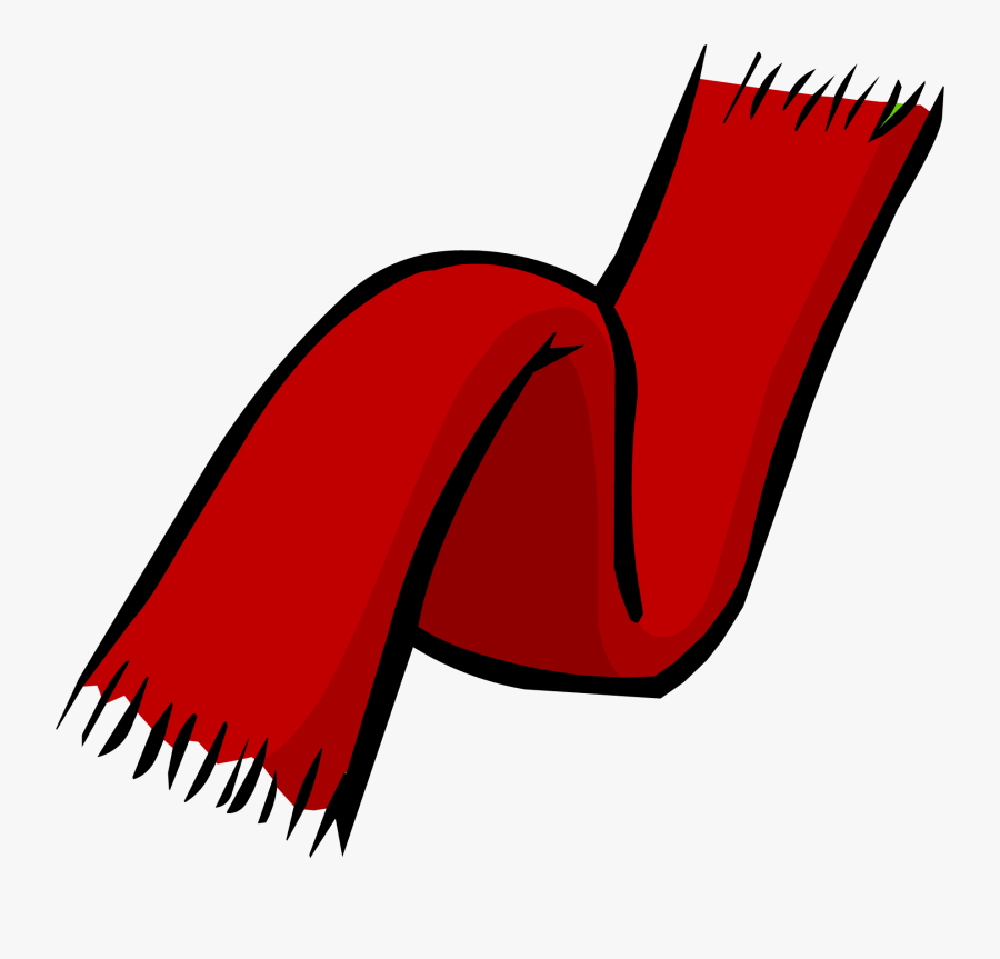 Transparent Red Scarf Png - Red Scarf Clipart, Transparent Clipart
