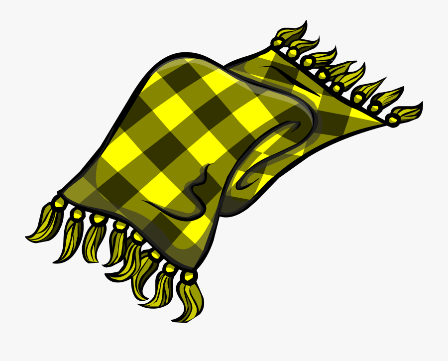 Scarf Clipart Club Penguin - Transparent Background Shawl Clipart, Transparent Clipart