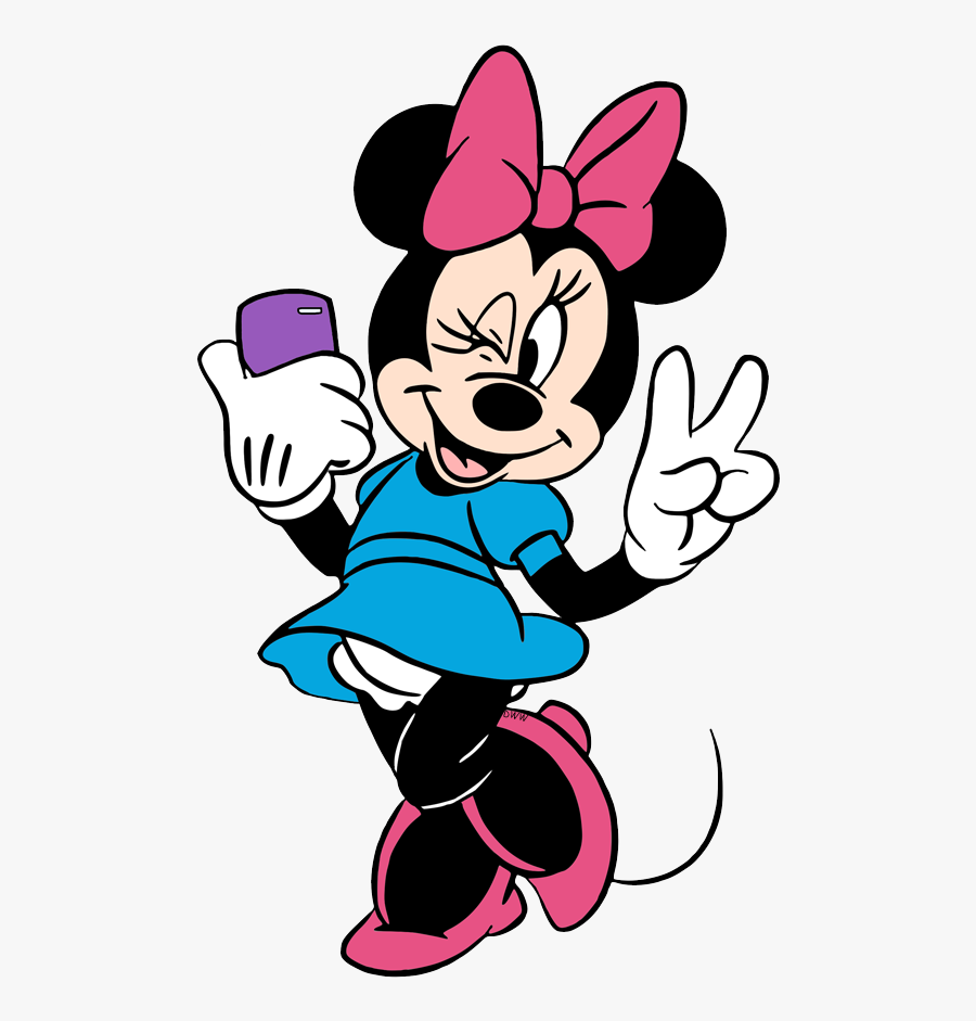 Minnie Mouse, Transparent Clipart