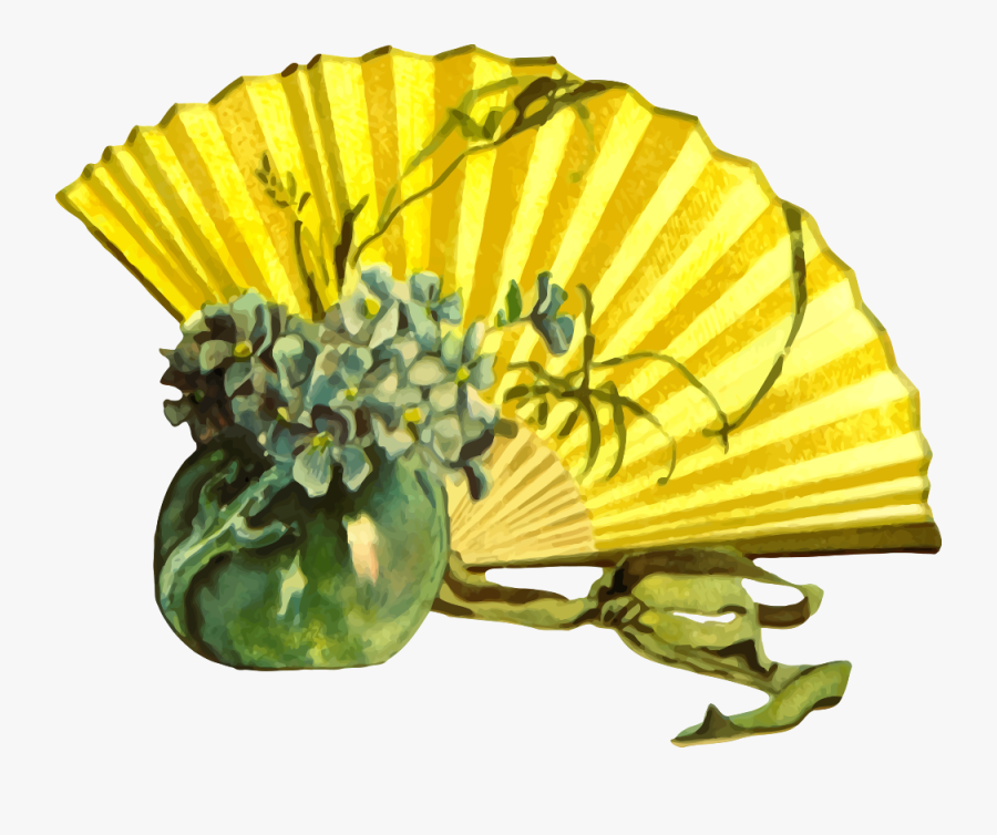 Plant,flower,hand Fan - Artificial Flower, Transparent Clipart