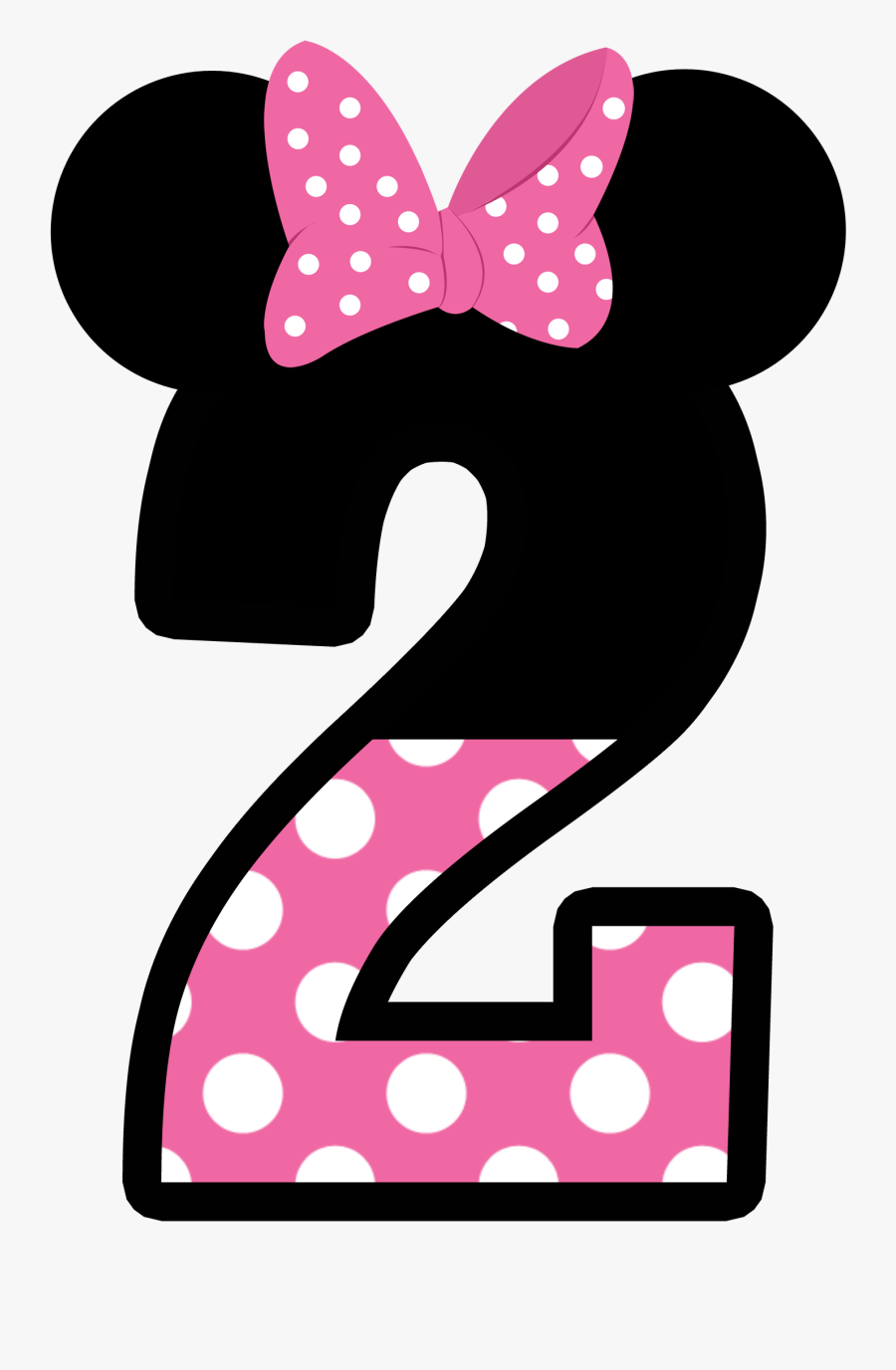 Minnie Mouse No 2, Transparent Clipart