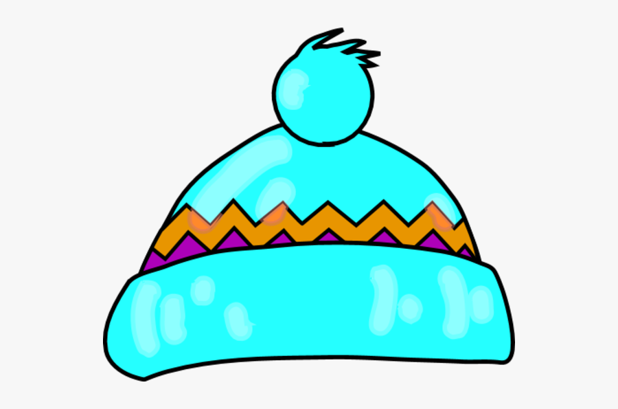 Hats Gloves Scarves Clipart - Coloring Pages Of Winter Cap, Transparent Clipart