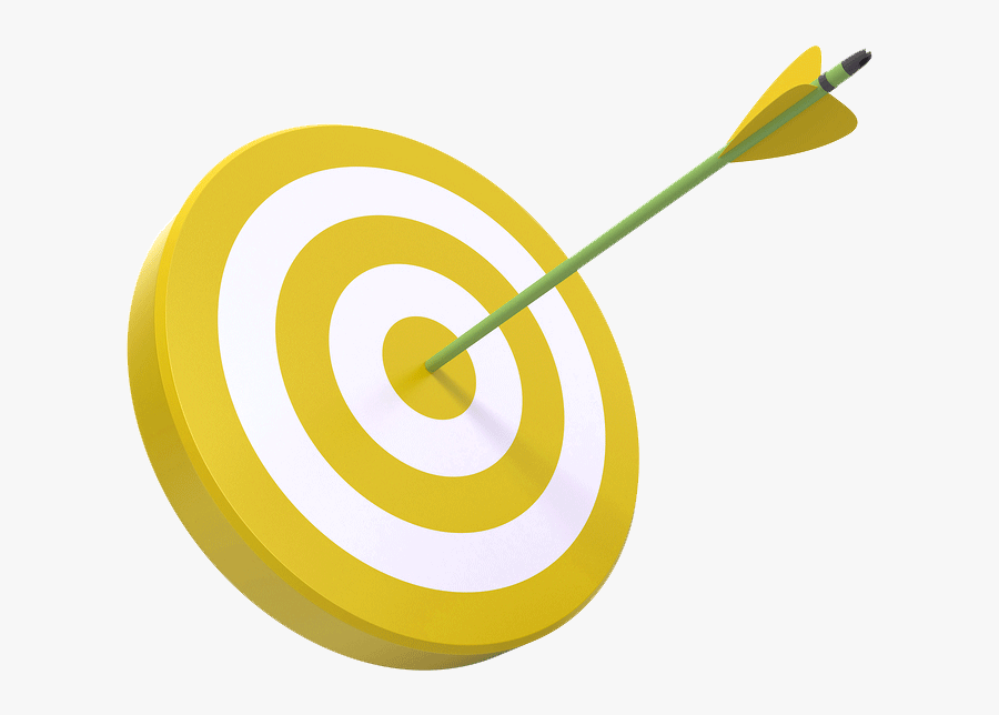 Target Clipart Yellow Pencil And In Color - Target Clipart Yellow, Transparent Clipart