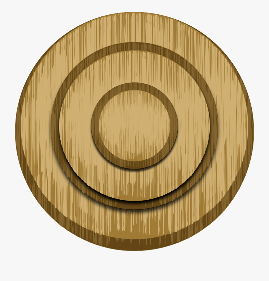 Transparent Target Clipart Png - Wood Clip Art, Transparent Clipart