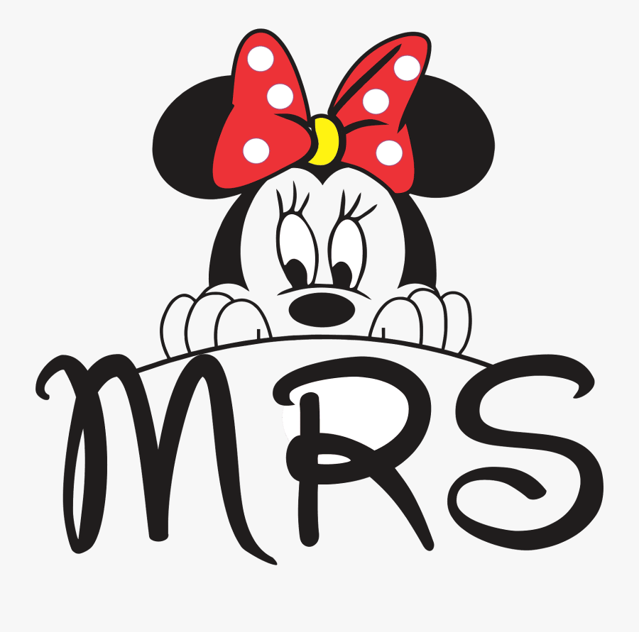 T-shirt Mr - Mr And Mrs Mickey Mouse, Transparent Clipart