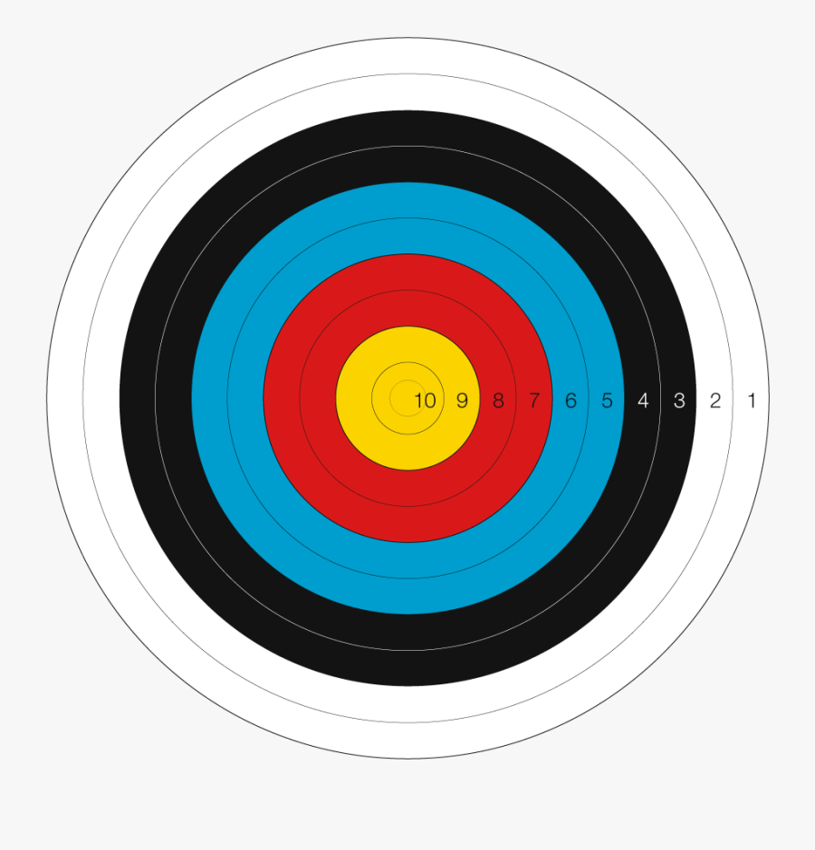 Outdoor Target Archery - Target Archery, Transparent Clipart