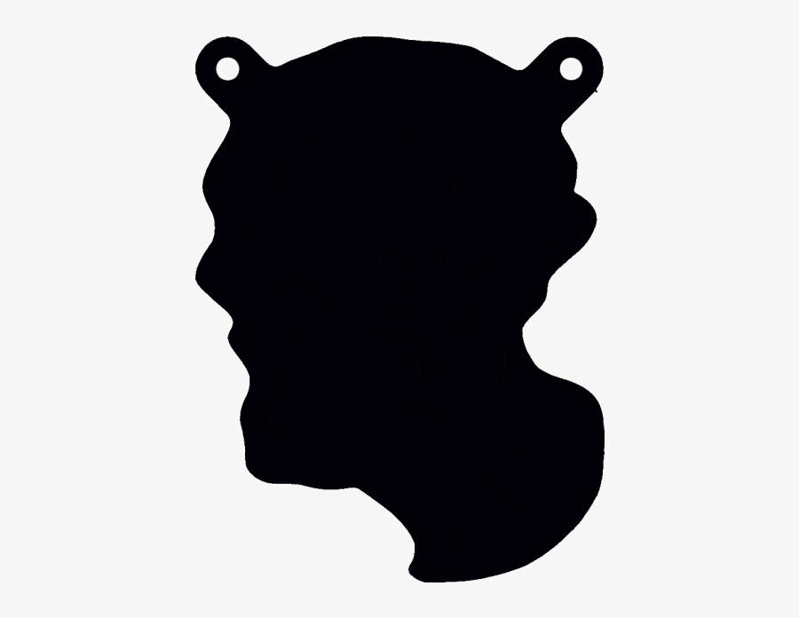 Zombie Head Target - Responsive Targets For Ar 15, Transparent Clipart