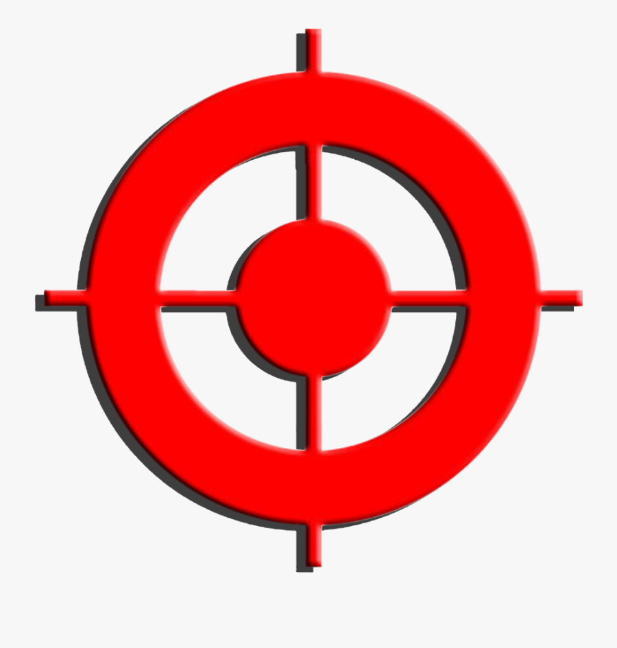 Clipart Freeuse Shooting Target Clipart - Facebook Target, Transparent Clipart