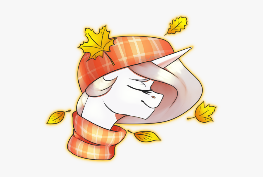 Scarf Clipart Autumn Clothes - Cartoon, Transparent Clipart