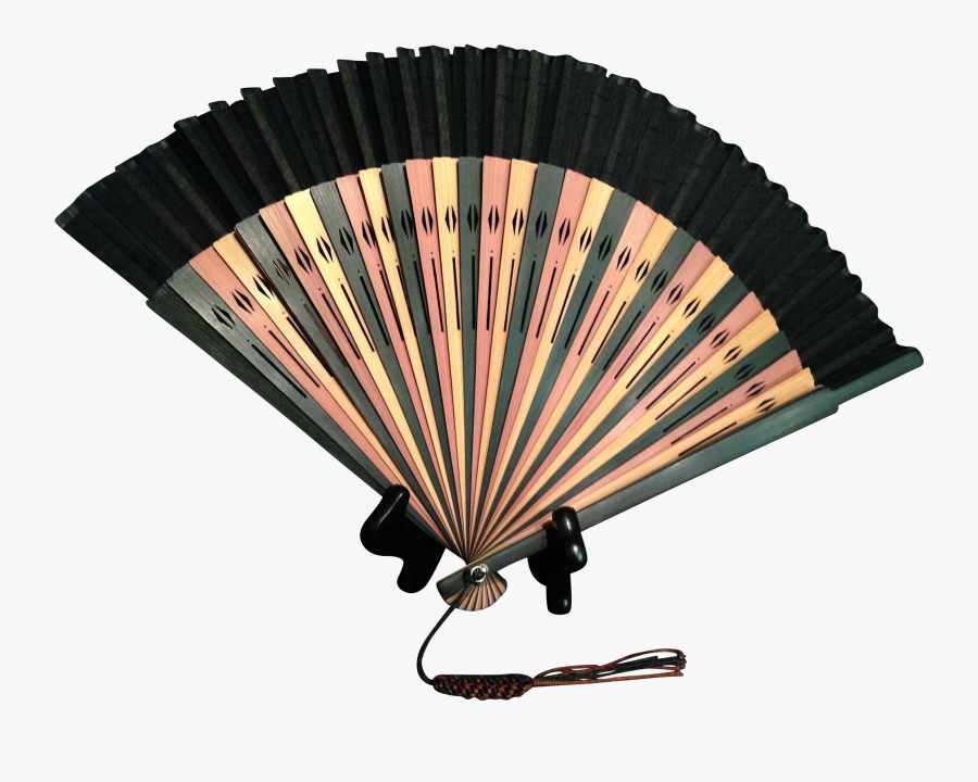 Japanese Vintage Kyoto Bamboo - Japanese Hand Fan Png, Transparent Clipart