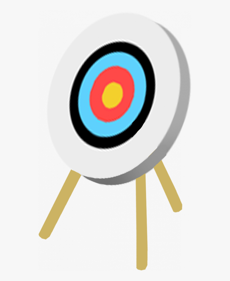 Transparent Hitting Clipart - Clip Art Archery Target, Transparent Clipart