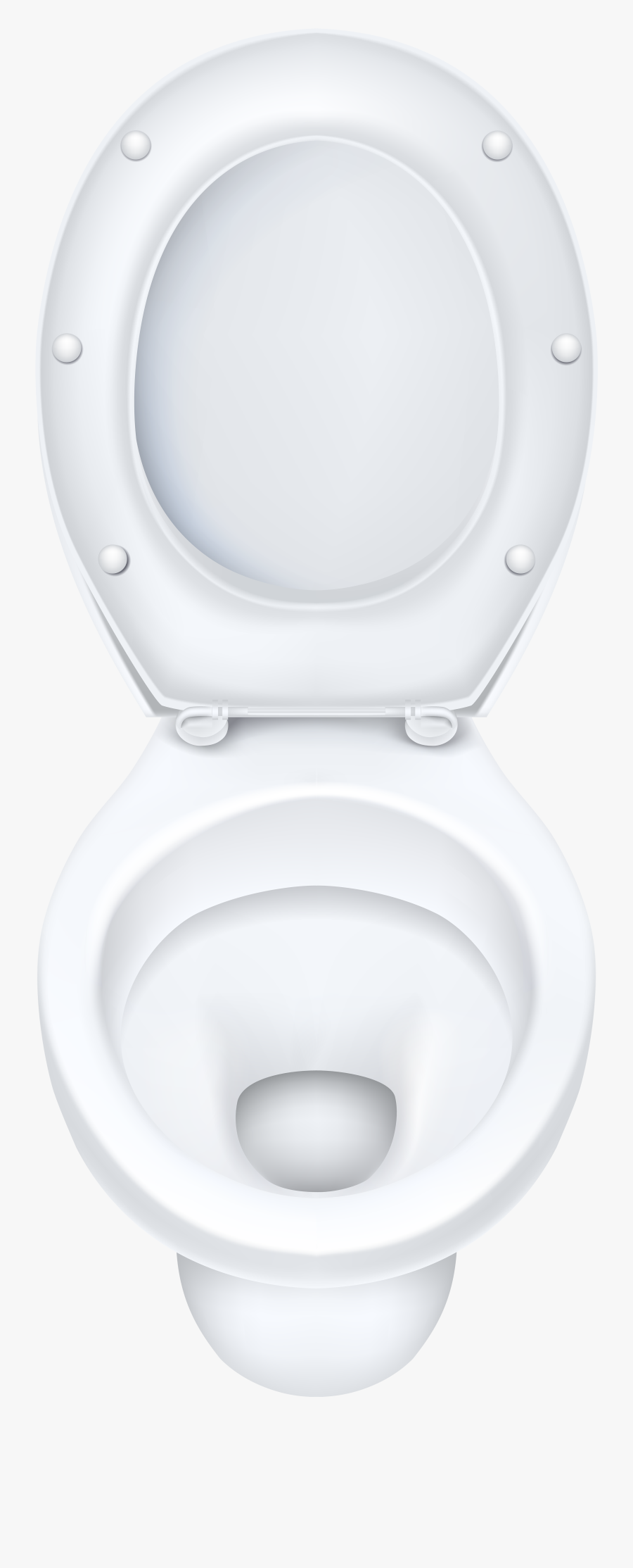 White Toilet Bowl Png Clip Art - Toilet Seat, Transparent Clipart