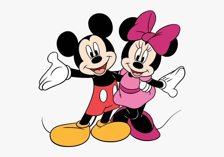 Mickey And Minnie Mouse Clipart - Mickey And Minnie Png, Transparent Clipart