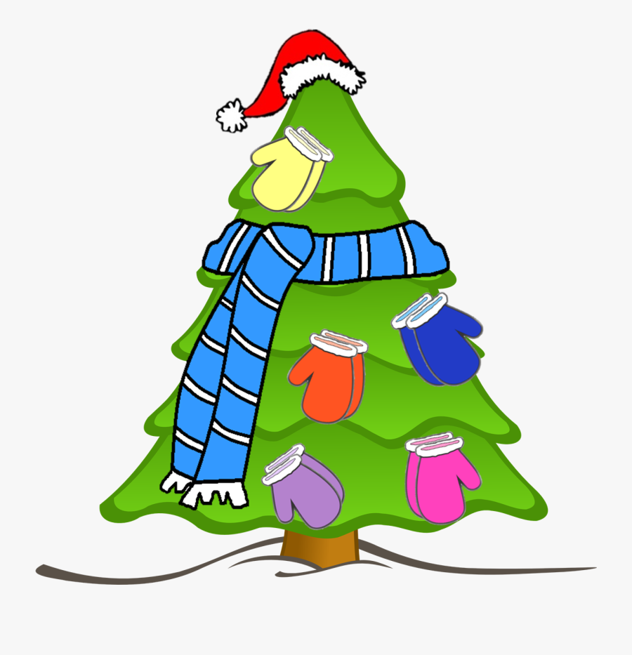 Mitten Tree Clipart Clipartxtras - Xmas Tree, Transparent Clipart