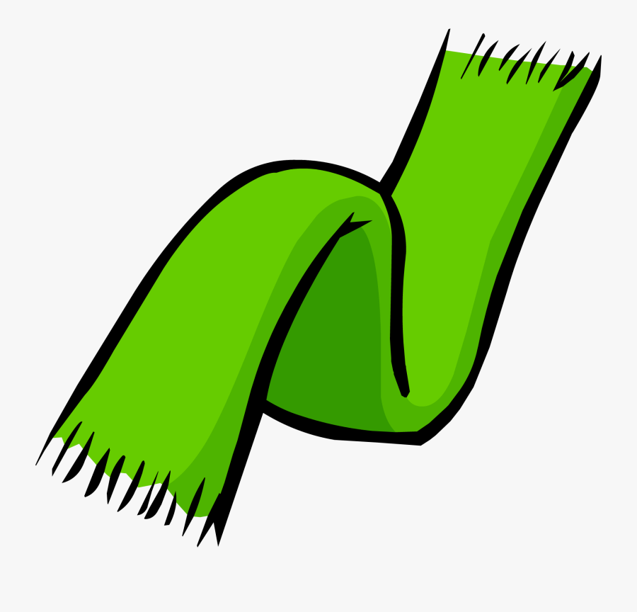 Scarf Clipart Clip Art - Green Scarf Clip Art, Transparent Clipart