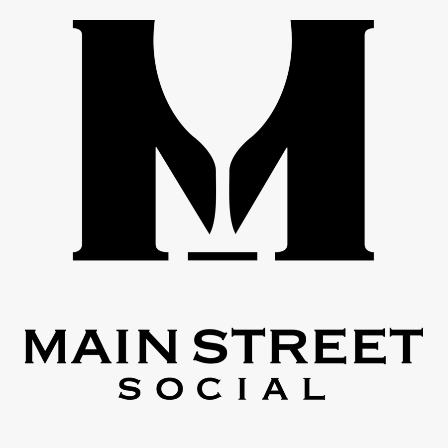 Main Street Social Libertyville Logo, Transparent Clipart