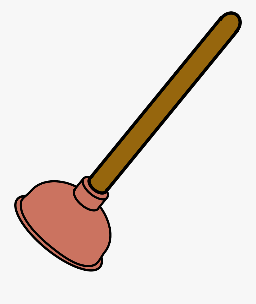 Toilet Plunger - Plunger Clipart, Transparent Clipart