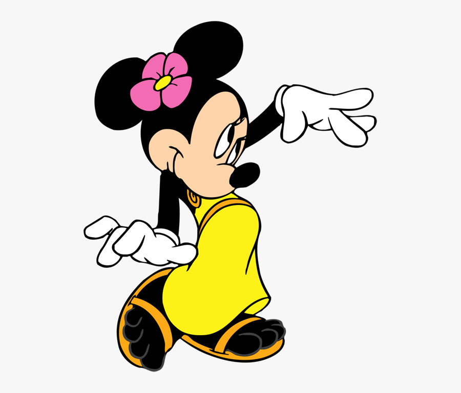 Summer Clipart Minnie Mouse - Minnie Mouse Summer Clipart, Transparent Clipart