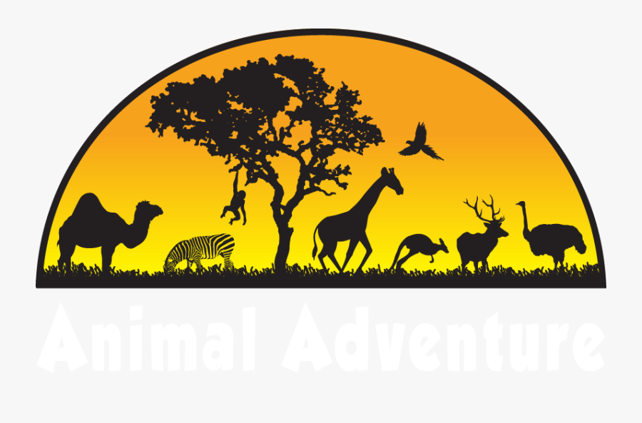 Animal Adventure Park - April The Giraffe And Azizi, Transparent Clipart