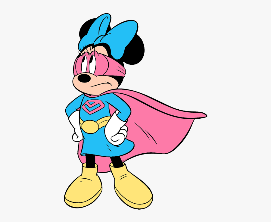 Super Minnie Mouse Clipart, Transparent Clipart