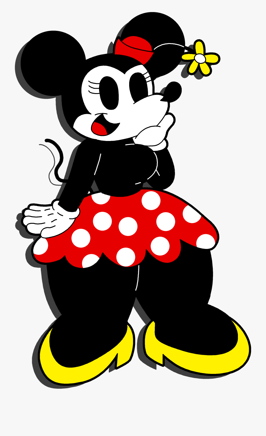 Clipart Beach Minnie Mouse - Minnie Mouse, Transparent Clipart
