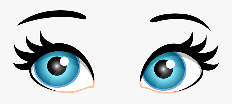 Clipart Of Audio, Eyes And Art Equipment - Transparent Background Eyes Clipart, Transparent Clipart